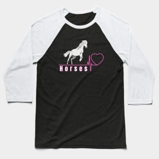 Horse majestically beautiful love Baseball T-Shirt